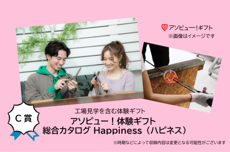 C賞 アソビュー！体験ギフト 総合カタログ ハピネス